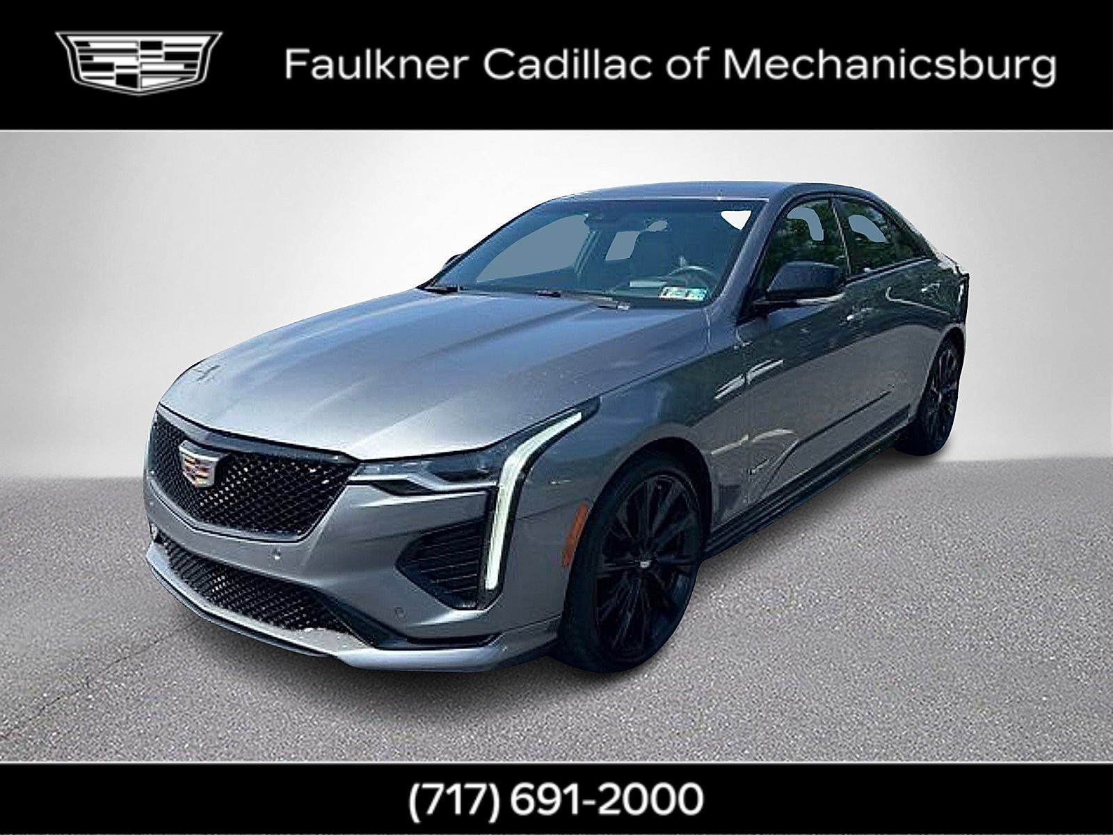 Used 2022 Cadillac CT4 V w/ LPO, ONYX Package AWD/4WD image 12