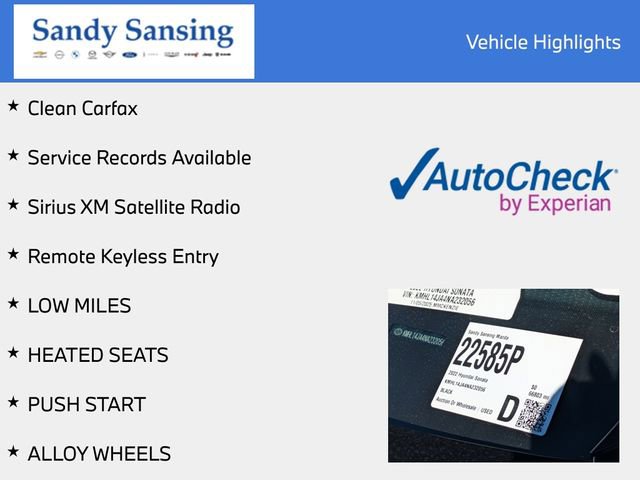 Used 2022 Hyundai Sonata SEL w/ Convenience Package image 7