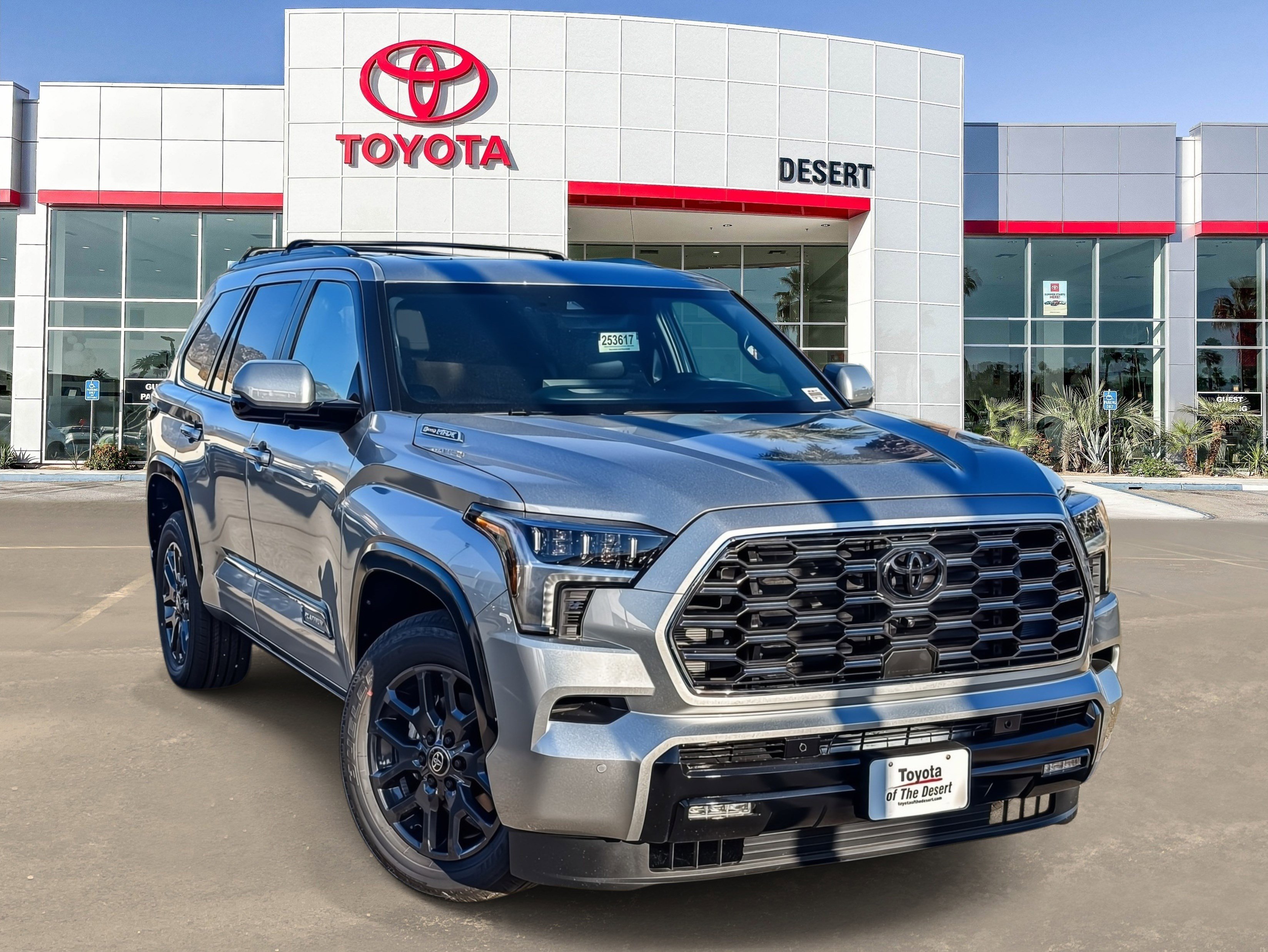 New 2026 Toyota Sequoia Platinum AWD/4WD image 1
