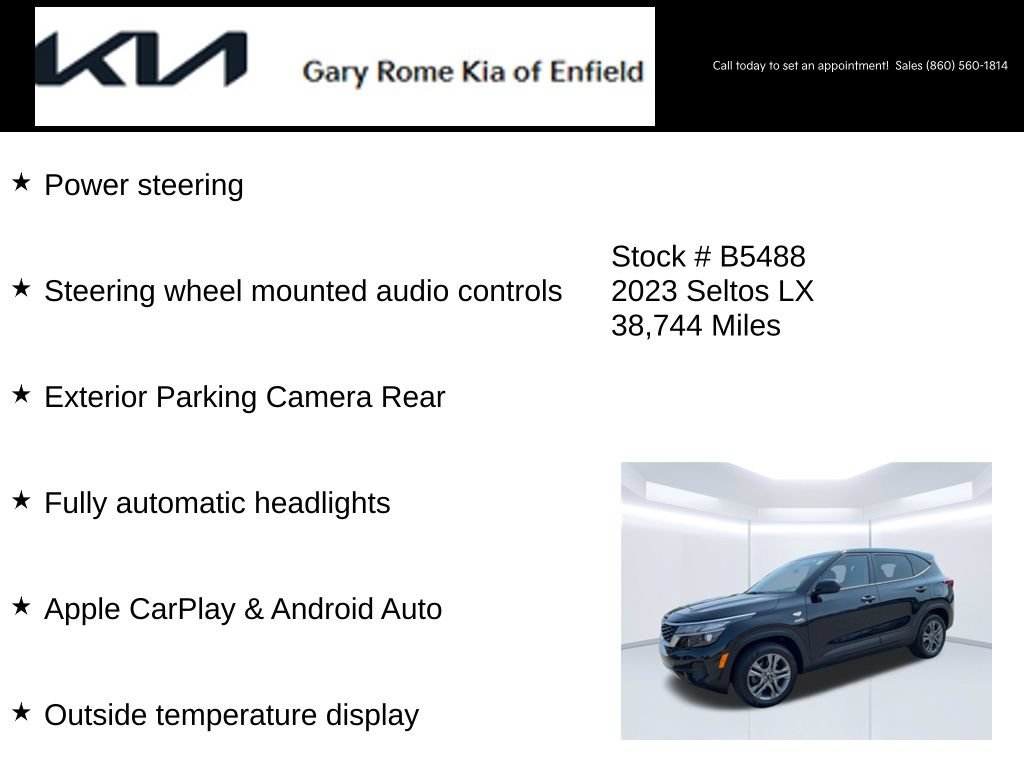 Certified 2023 Kia Seltos LX AWD/4WD image 14