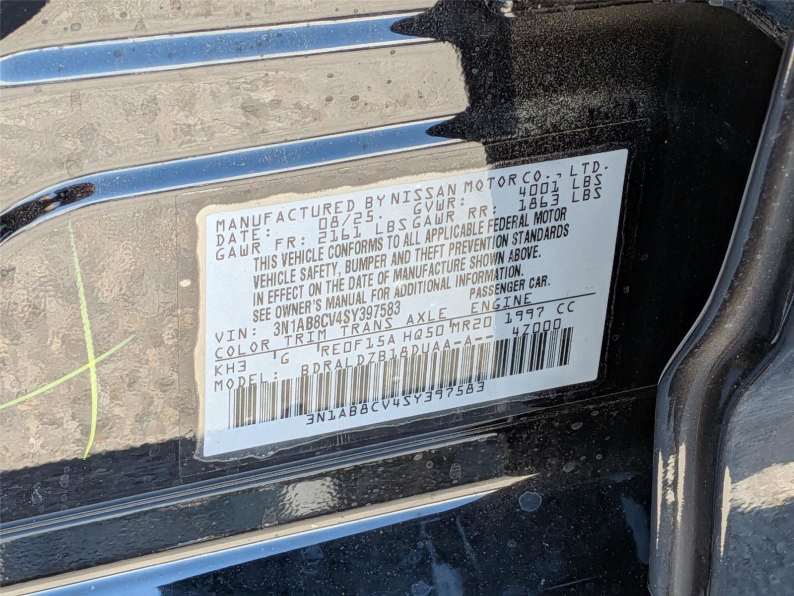 Certified 2025 Nissan Sentra SV w/ All-Weather Package FWD image 35