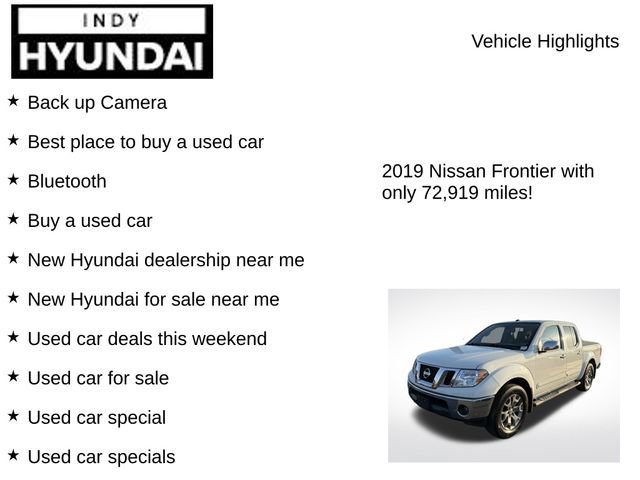Used 2019 Nissan Frontier SL AWD/4WD image 7