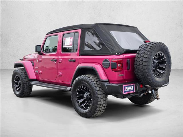 Used 2022 Jeep Wrangler Unlimited Sahara w/ LED Lighting Group AWD/4WD image 3