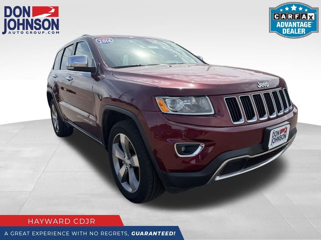 Used 2016 Jeep Grand Cherokee Limited w/ Trailer Tow Group IV image 1
