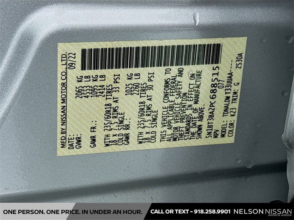 Certified 2023 Nissan Rogue SV w/ SV Premium Package image 32