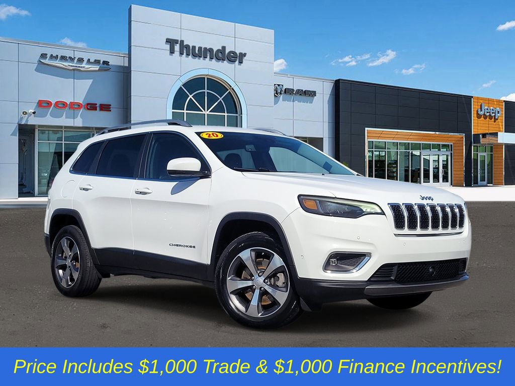 Used 2020 Jeep Cherokee Limited w/ Technology Group