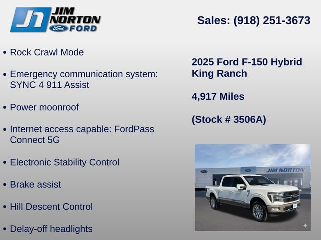 Used 2025 Ford F150 King Ranch w/ FX4 Off-Road Package image 27