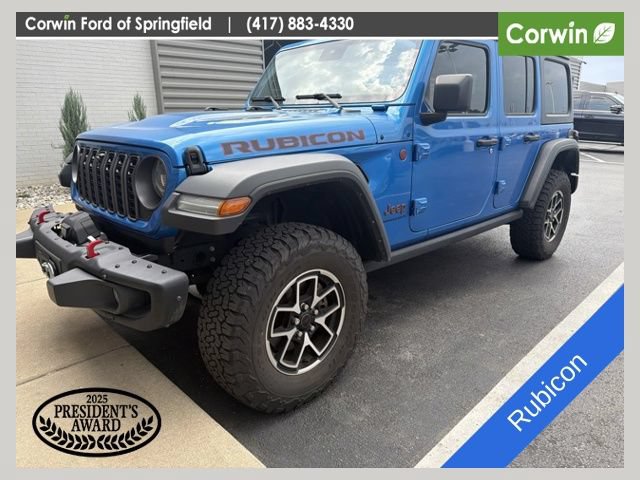 Used 2024 Jeep Wrangler Unlimited Rubicon w/ Capability Package AWD/4WD 360° Tour
