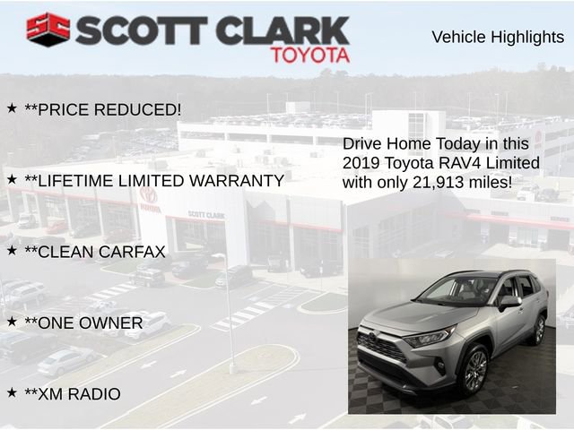 Used 2019 Toyota RAV4 Limited w/ Cold Weather Package FWD image 12