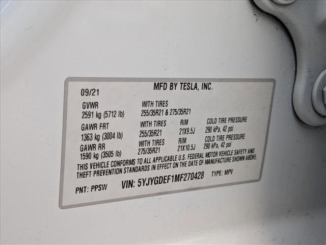 Used 2021 Tesla Model Y Performance image 25