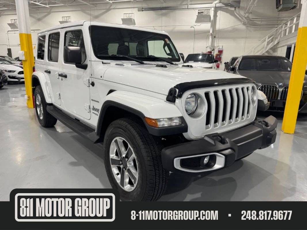 Used 2018 Jeep Wrangler Unlimited Sahara image 1