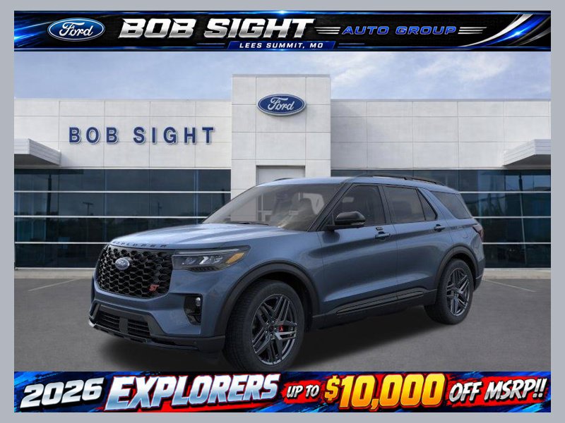 New 2026 Ford Explorer ST w/ Sun And Sound Package AWD/4WD 360° Tour