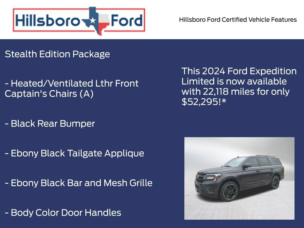Certified 2024 Ford Expedition Limited RWD image 13