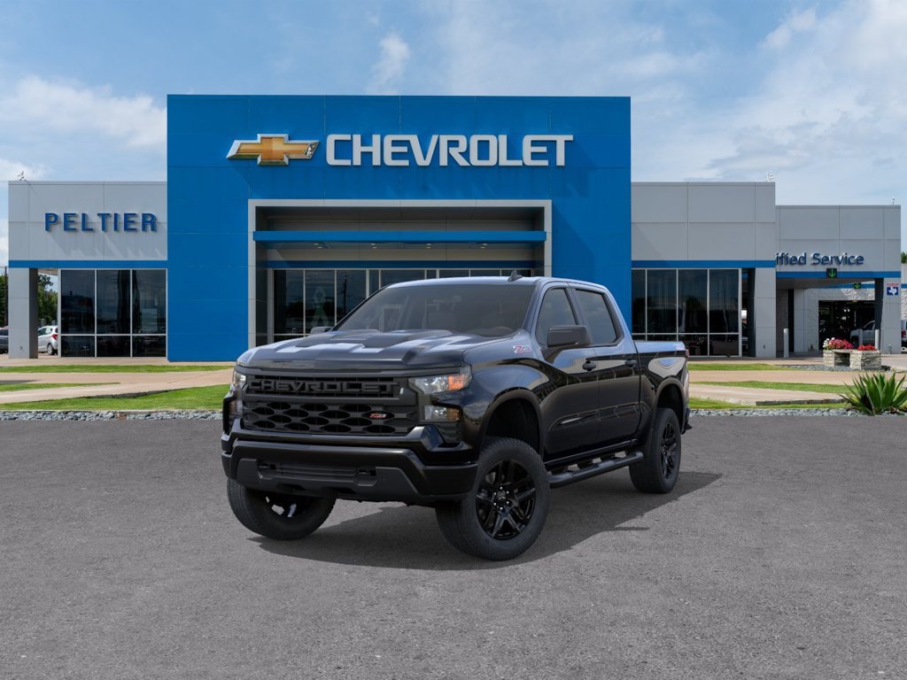 New 2026 Chevrolet Silverado 1500 Custom Trail Boss w/ Turbomax Blackout Package AWD/4WD image 8