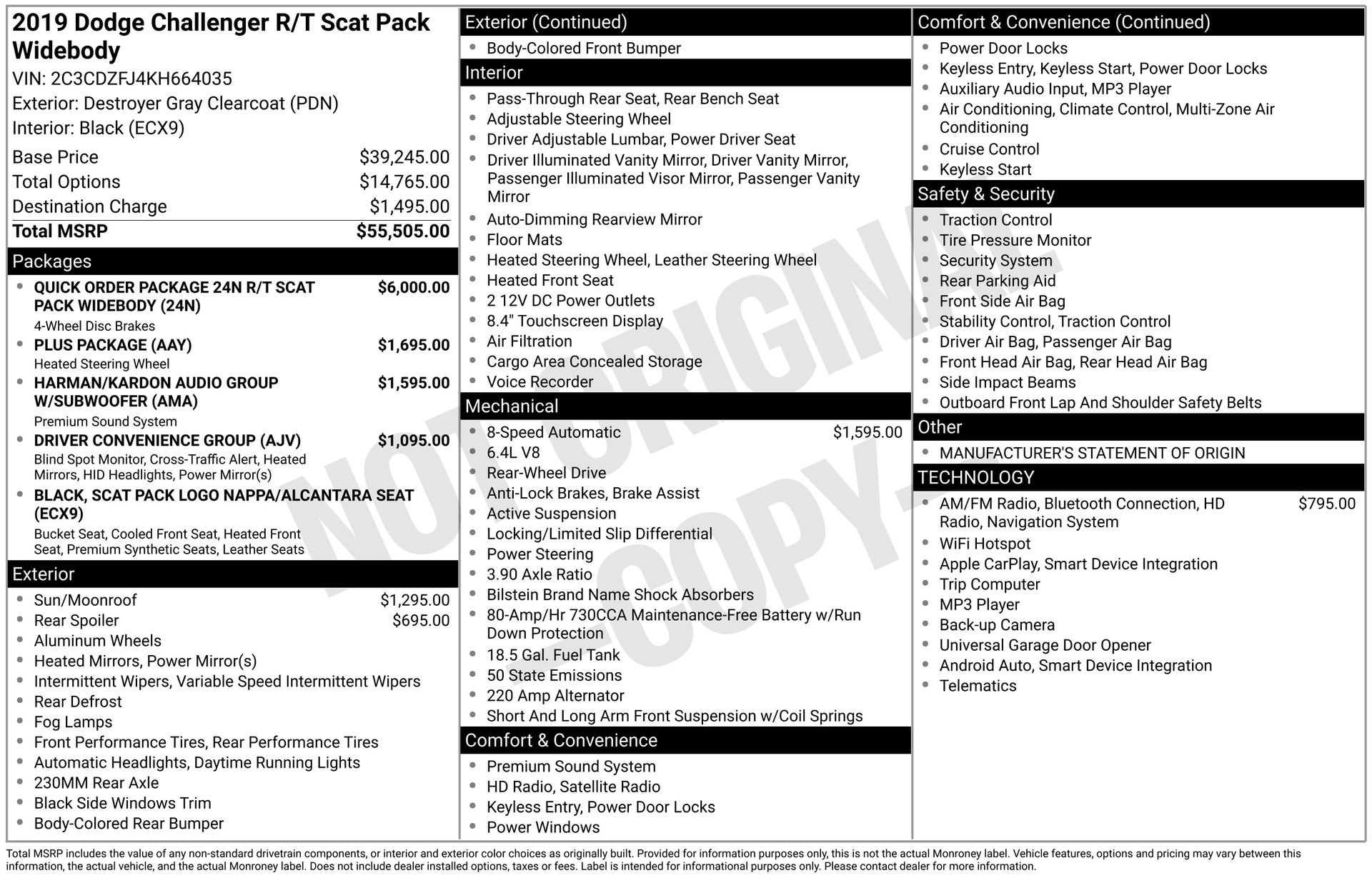 Used 2019 Dodge Challenger R/T Scat Pack image 39