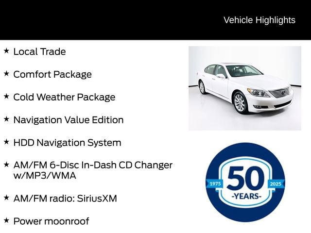 Used 2012 Lexus LS 460 AWD w/ Comfort Pkg image 6