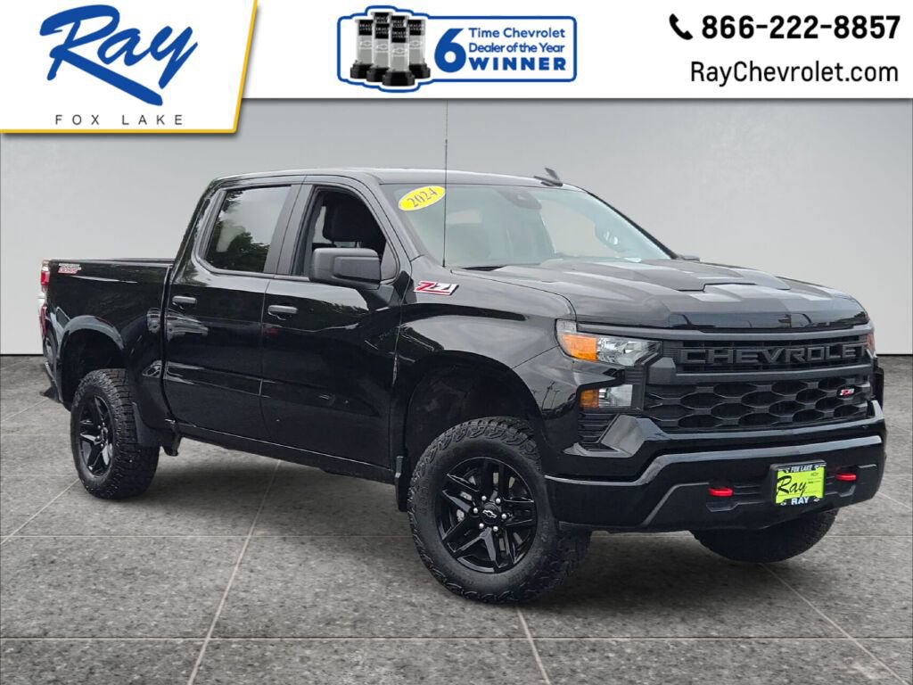 Certified 2024 Chevrolet Silverado 1500 Custom Trail Boss