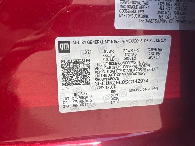 Used 2025 Chevrolet Silverado 1500 High Country AWD/4WD image 21