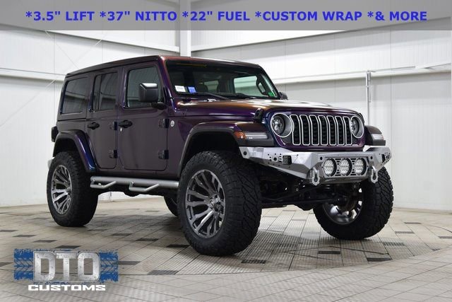Used 2024 Jeep Wrangler Sahara w/ Technology Group image 1