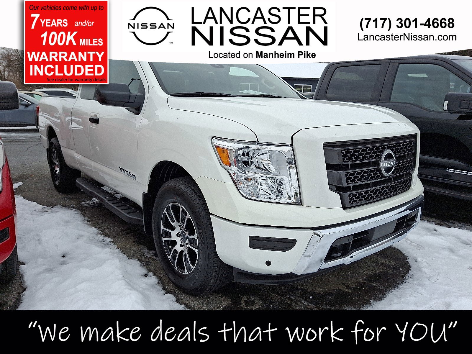 Certified 2024 Nissan Titan SV w/ Accessory Utility Package image 1