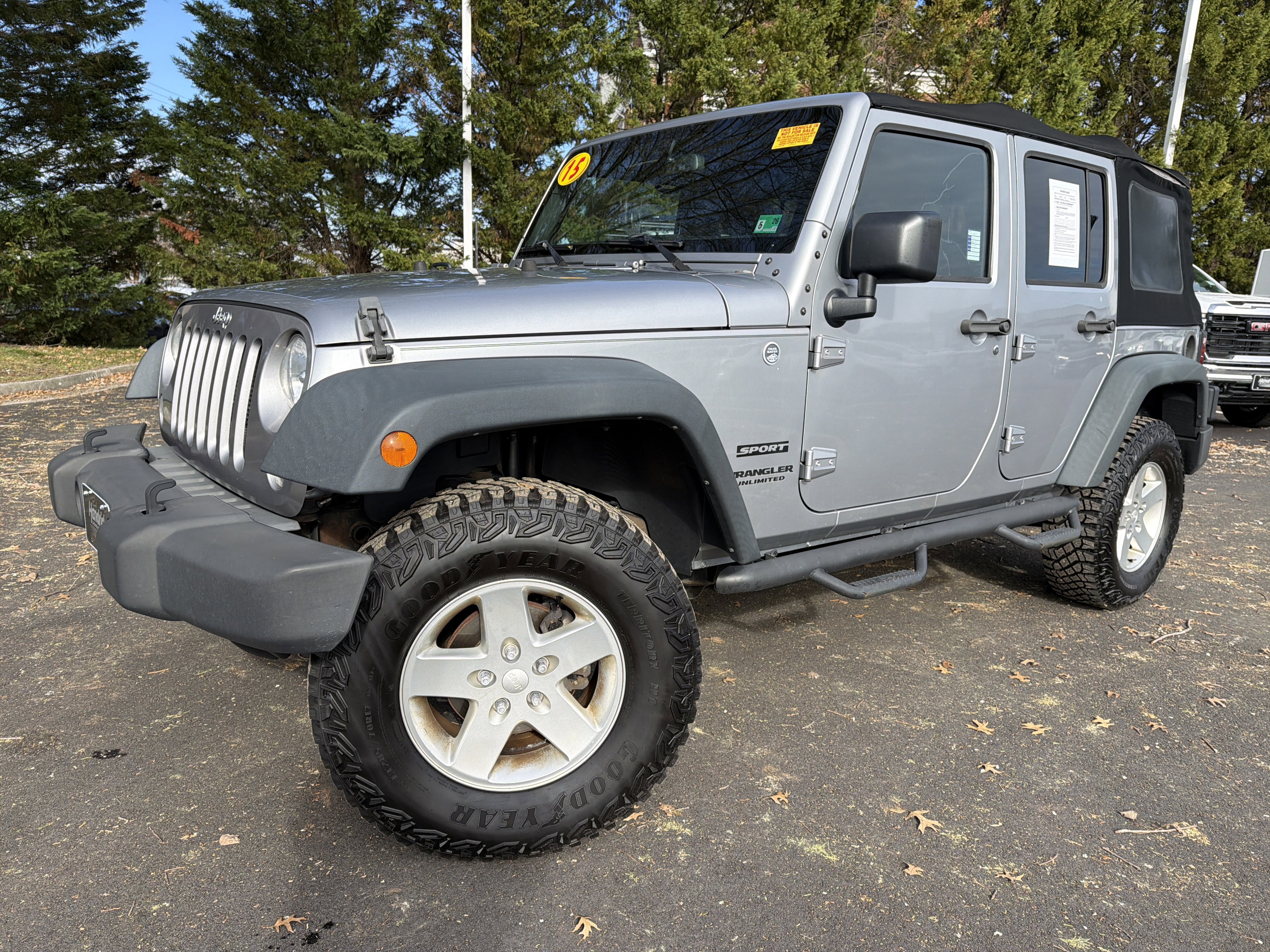 Used 2015 Jeep Wrangler Unlimited Sport w/ Quick Order Package 24S image 5