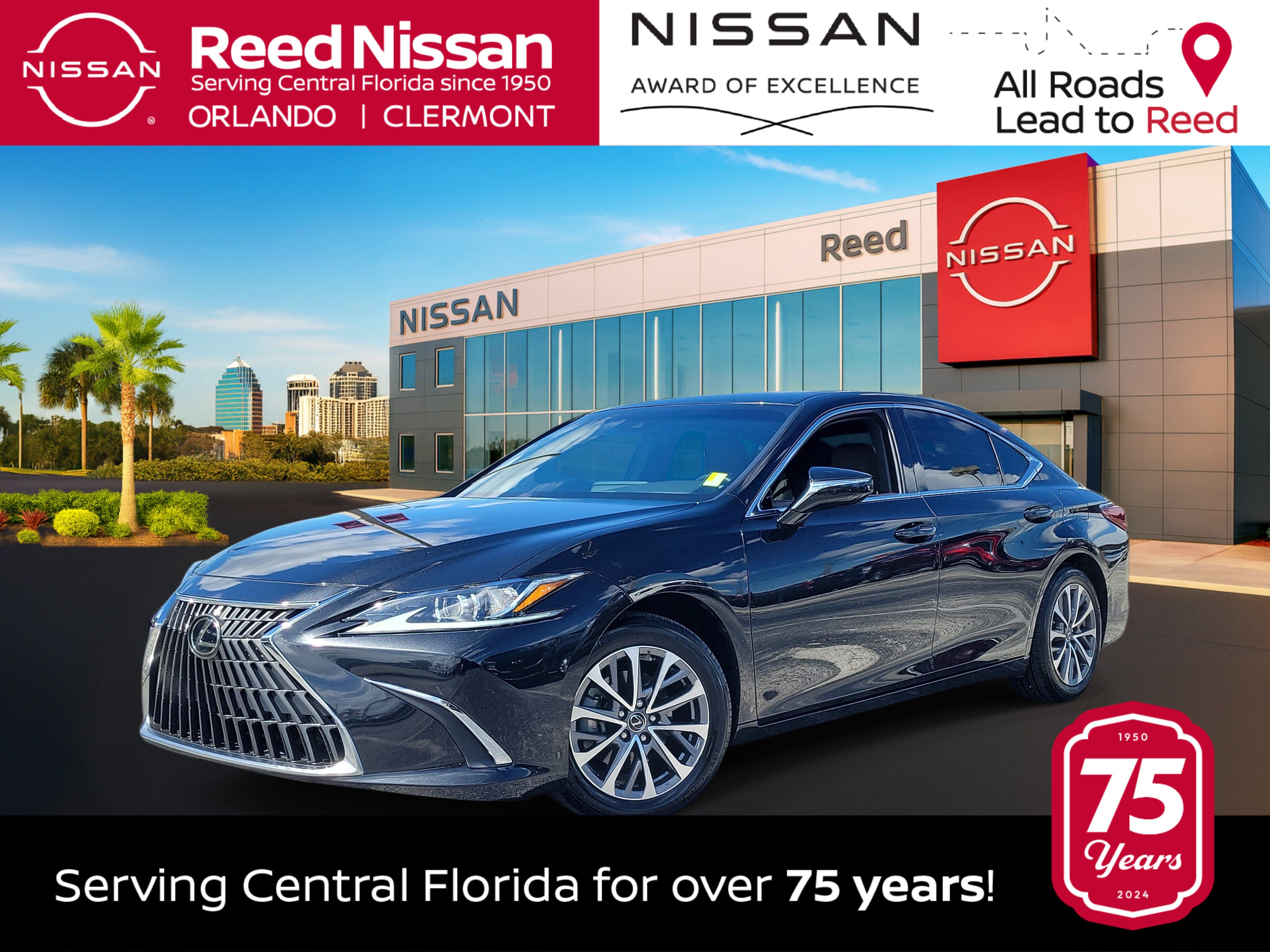 Used 2022 Lexus ES 350 w/ Accessory Package