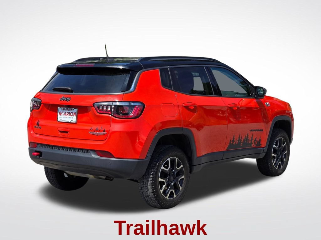 Used 2021 Jeep Compass Trailhawk AWD/4WD image 17