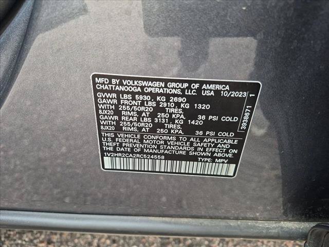 Used 2024 Volkswagen Atlas SE AWD/4WD image 25