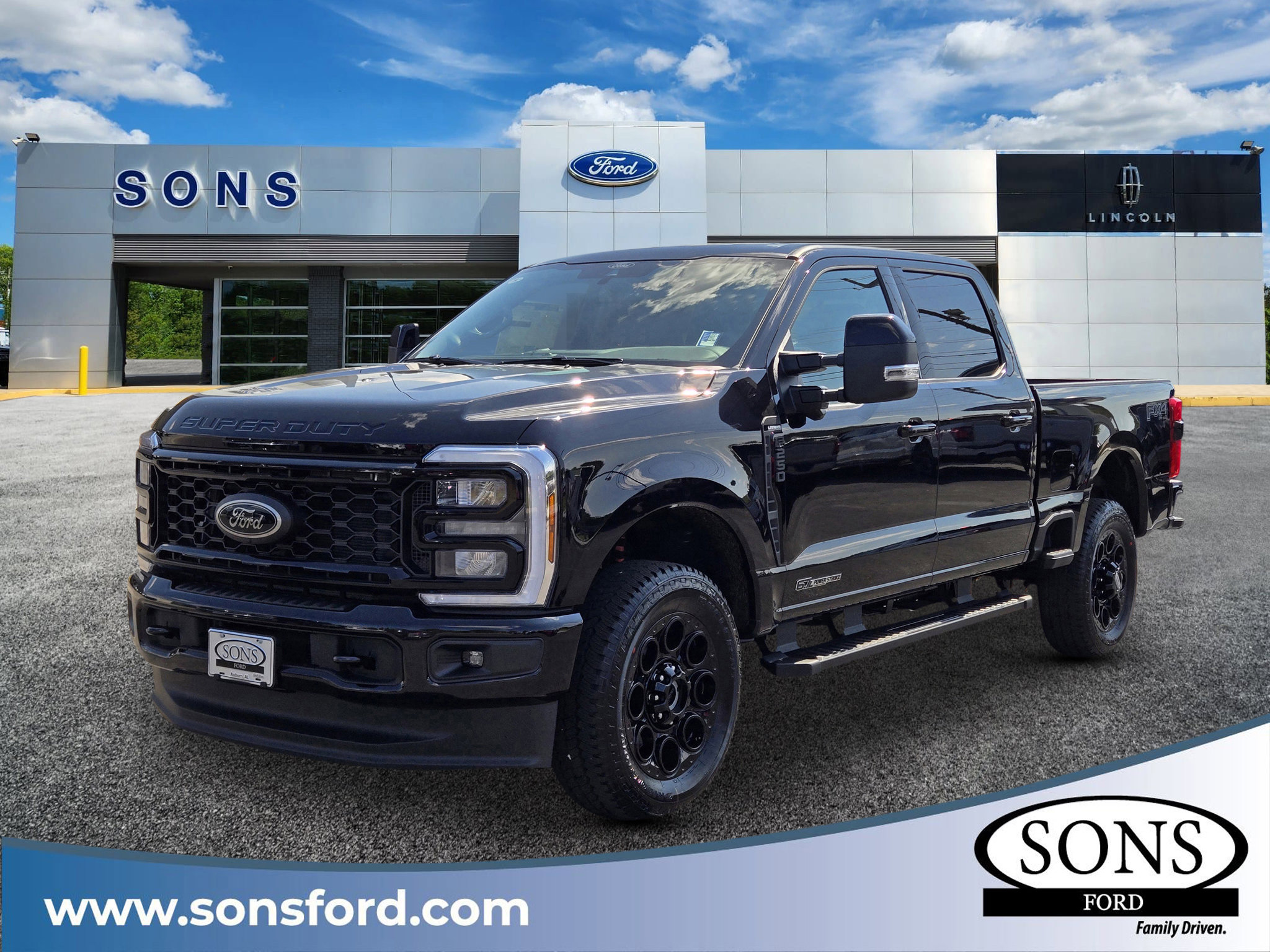 New 2026 Ford F250 Lariat w/ Black Appearance Package image 1
