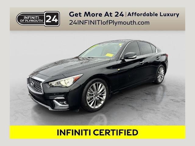Certified 2023 INFINITI Q50 Luxe w/ Cargo Package