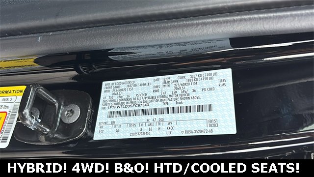 New 2025 Ford F150 Platinum w/ Equipment Group 702A High image 38