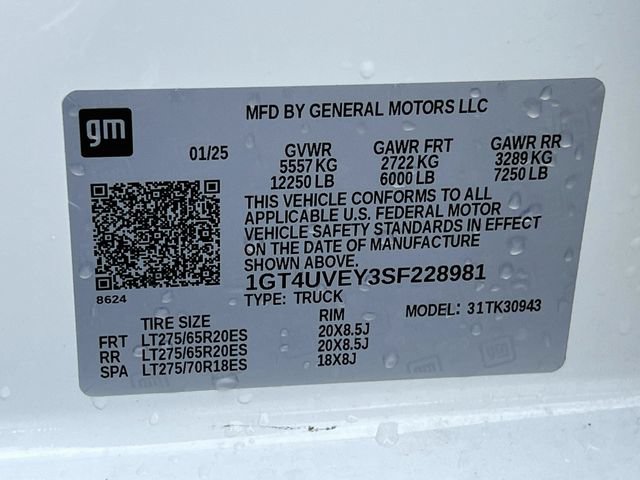 Used 2025 GMC Sierra 3500 AT4 w/ AT4 Premium Plus Package AWD/4WD image 31