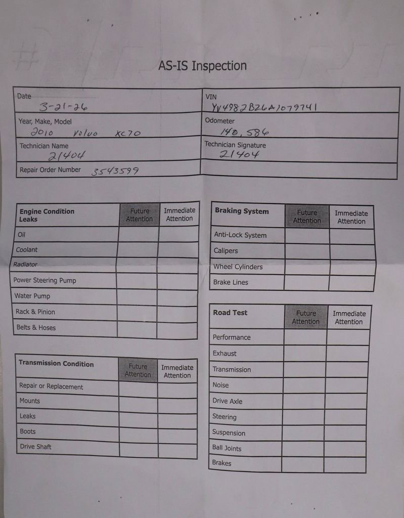 Used 2010 Volvo XC70 3.2 image 3