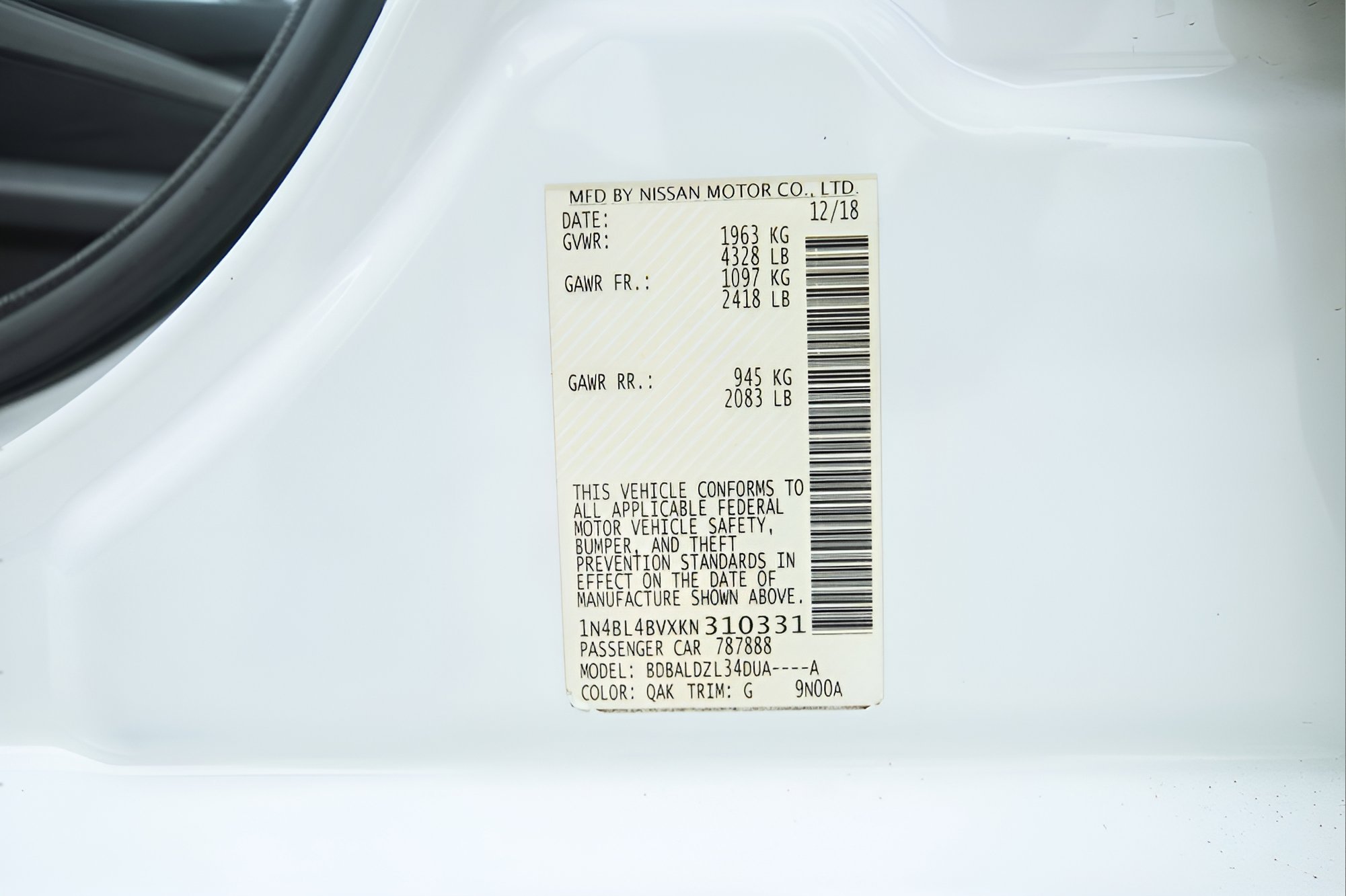 Used 2019 Nissan Altima 2.5 S FWD image 30