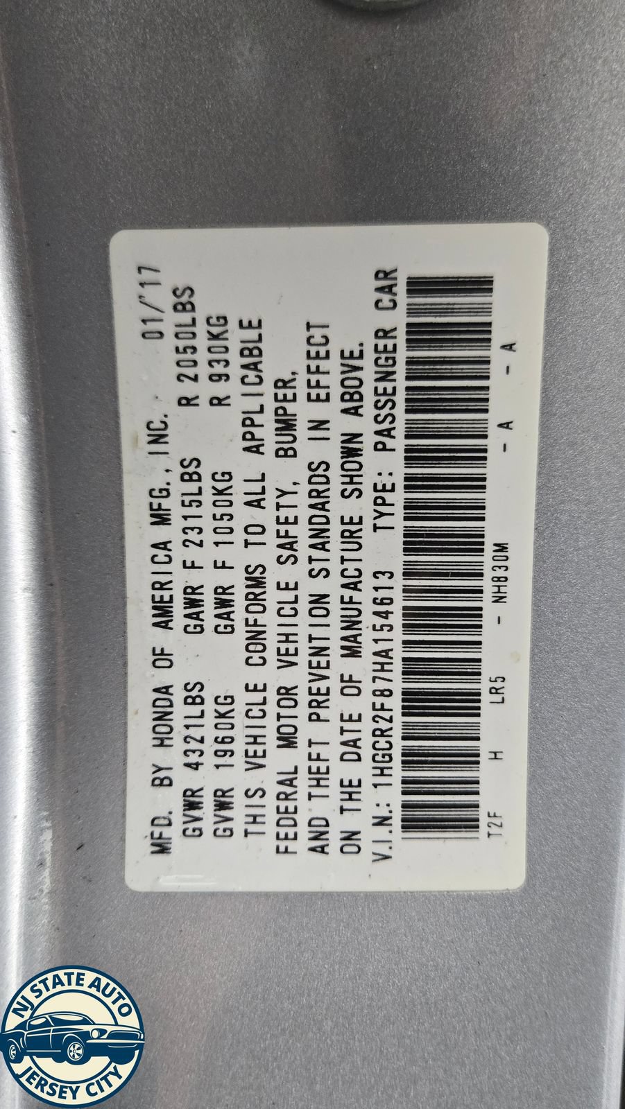 Used 2017 Honda Accord EX-L image 27