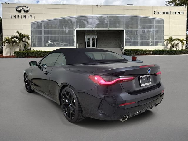 Used 2025 BMW 430i Convertible w/ M Sport Package RWD image 3