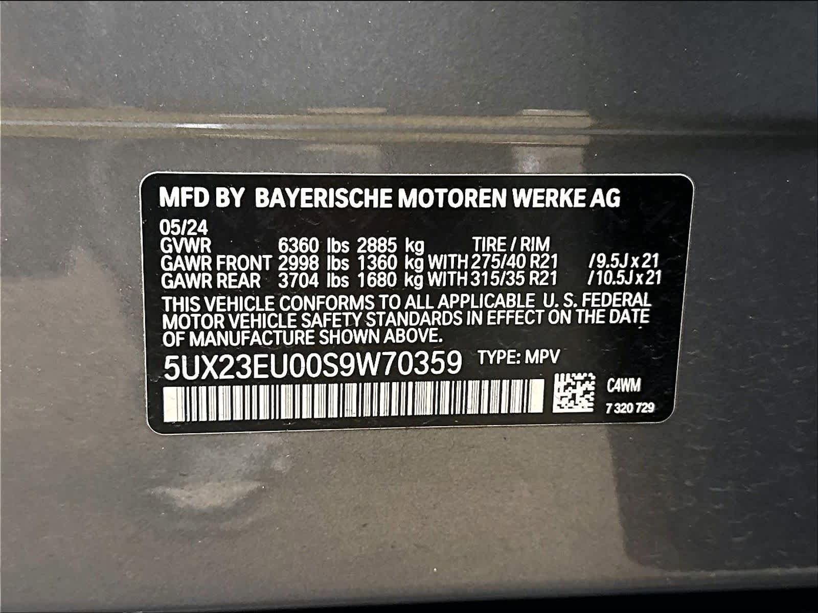 Certified 2025 BMW X5 xDrive40i w/ Executive Package AWD/4WD image 33