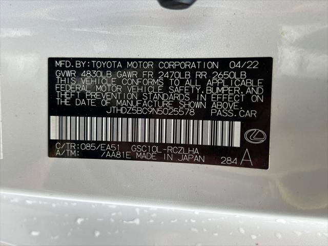 Certified 2022 Lexus RC 350 w/ Premium Package image 29