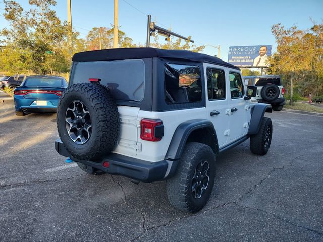 Used 2021 Jeep Wrangler Unlimited Rubicon 4xe w/ Steel Bumper Group image 2