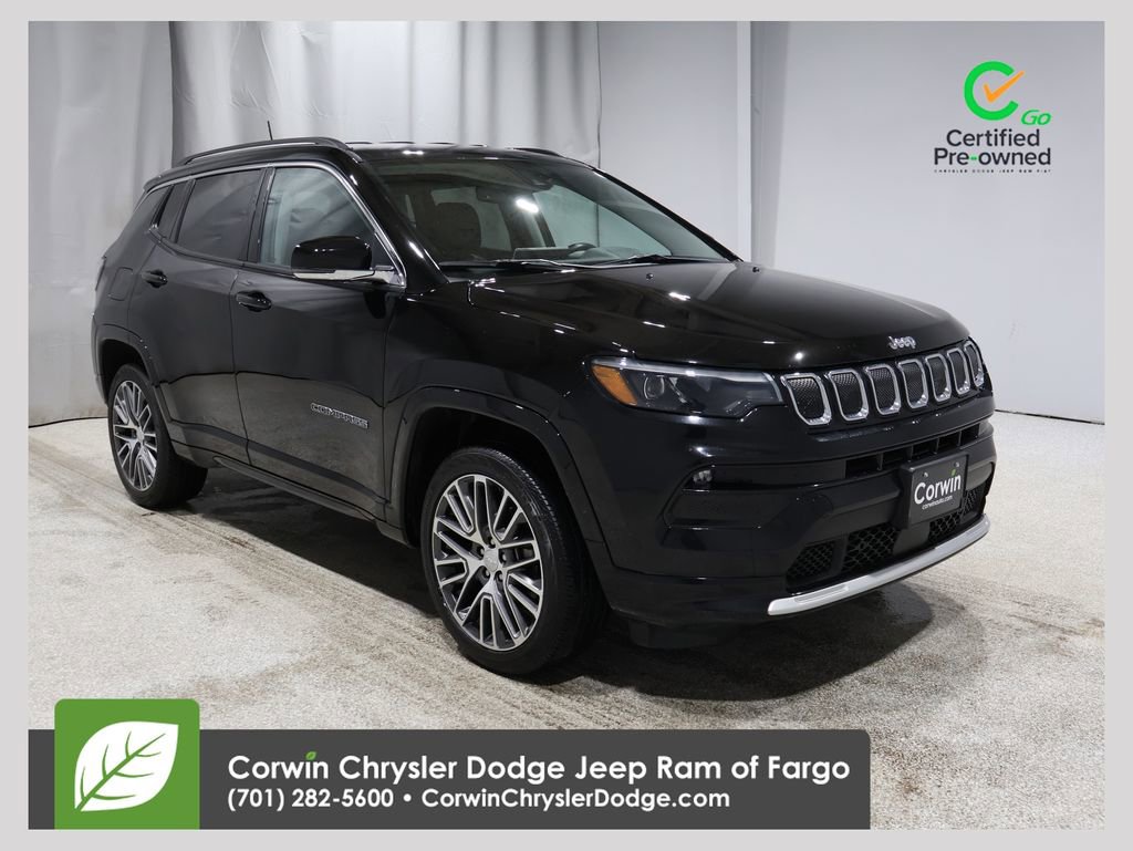 Certified 2022 Jeep Compass Limited w/ Elite Group image 1