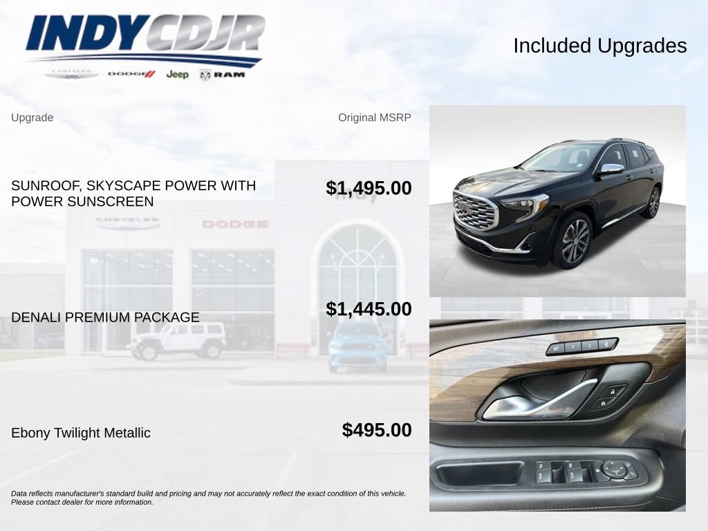 Used 2020 GMC Terrain Denali w/ Denali Premium Package FWD image 4