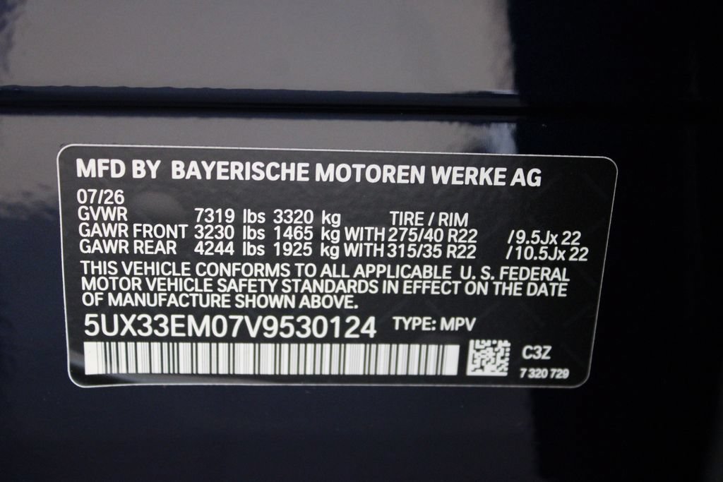 New 2027 BMW X7 M60i AWD/4WD image 30