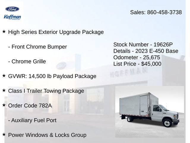 Used 2023 Ford E-450 and Econoline 450 Super Duty w/ Power Windows & Locks Group RWD image 5