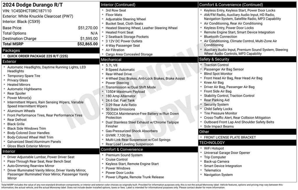 Used 2024 Dodge Durango R/T image 51