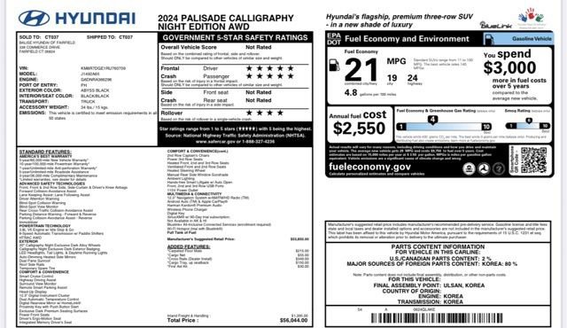 Used 2024 Hyundai Palisade Calligraphy image 26