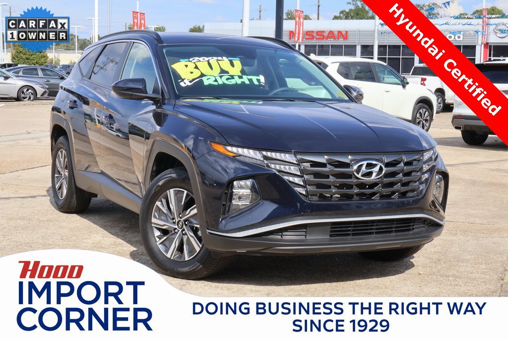 Certified 2024 Hyundai Tucson Blue