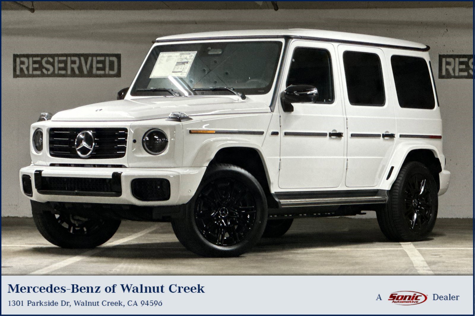 New 2025 Mercedes-Benz G 580 w/ EQ Technology