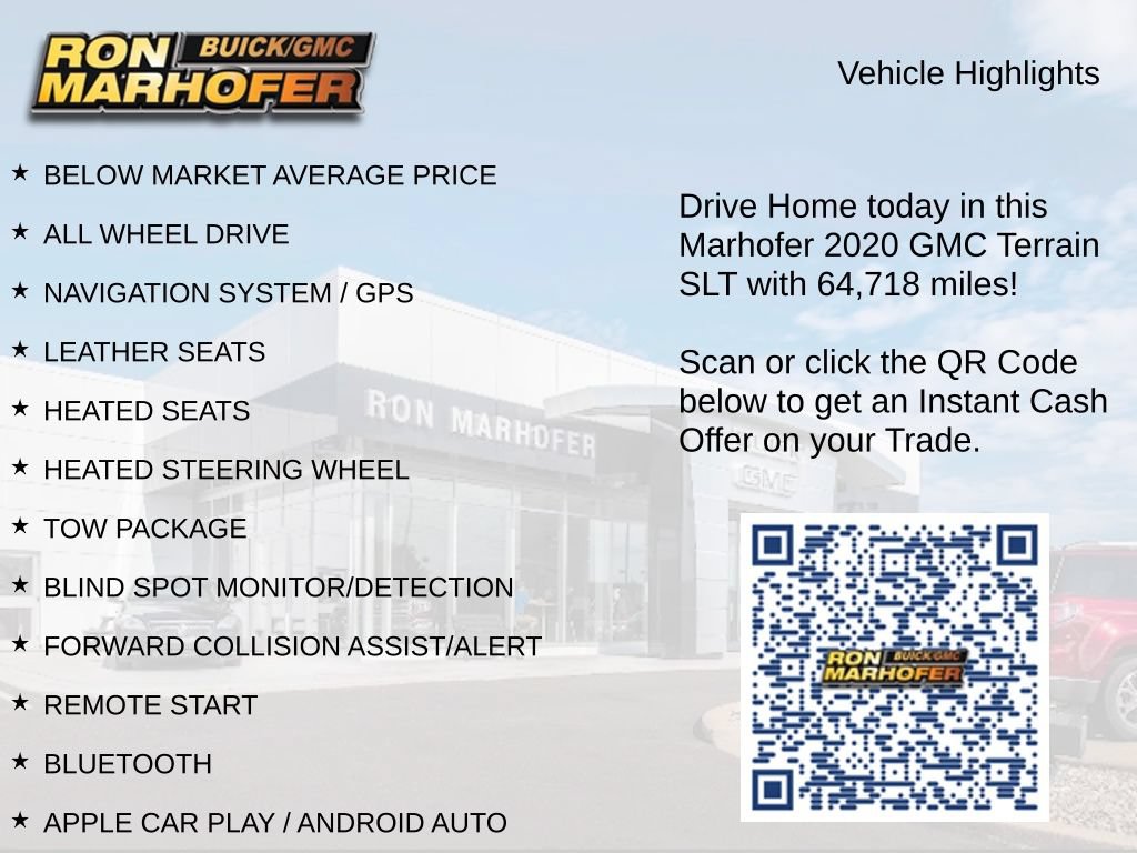 Used 2020 GMC Terrain SLT w/ Preferred Package AWD/4WD image 15