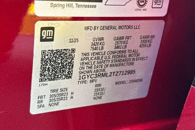 New 2026 Cadillac Vistiq Platinum image 29