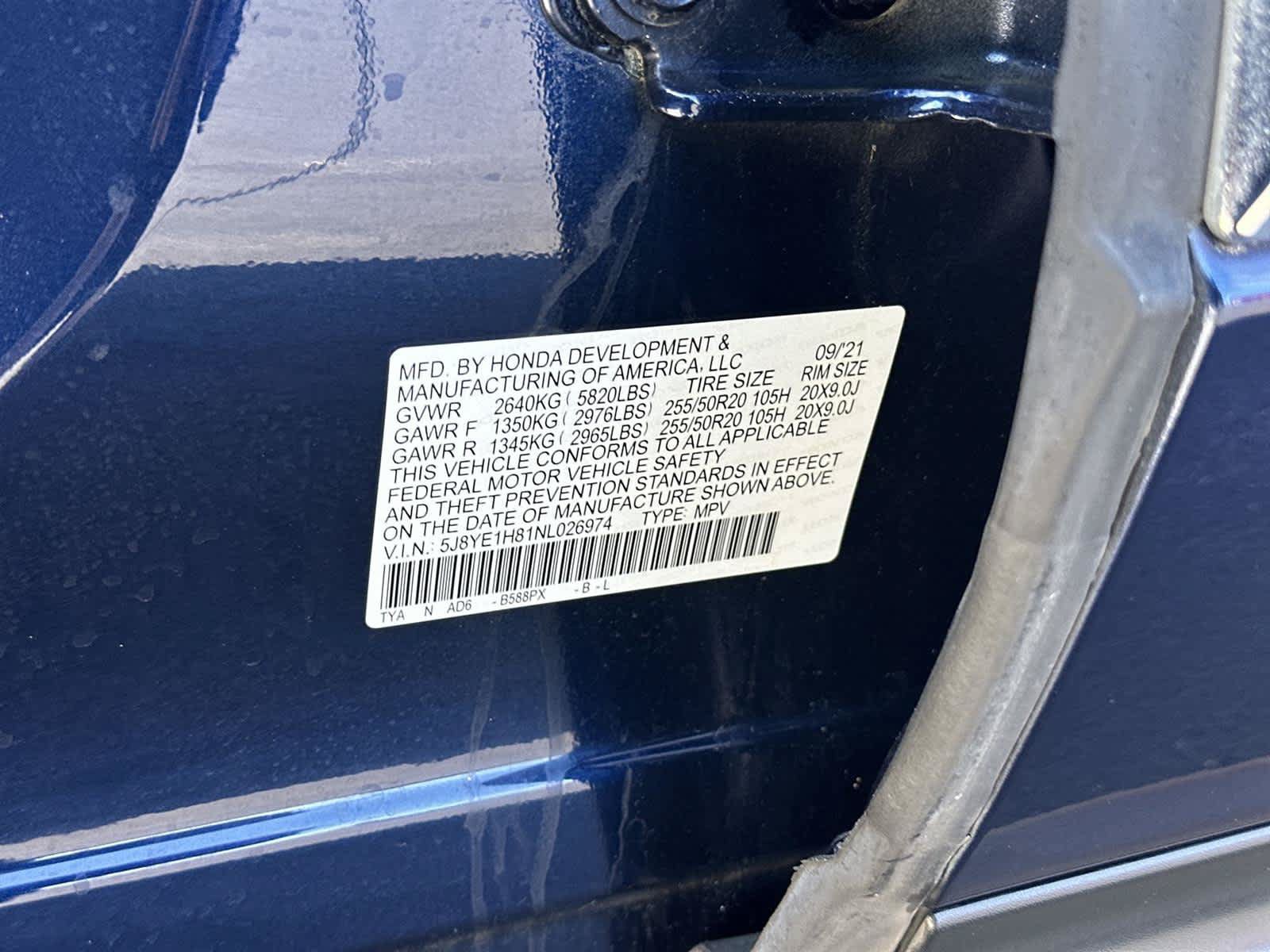 Used 2022 Acura MDX SH-AWD w/ Advance Package image 23
